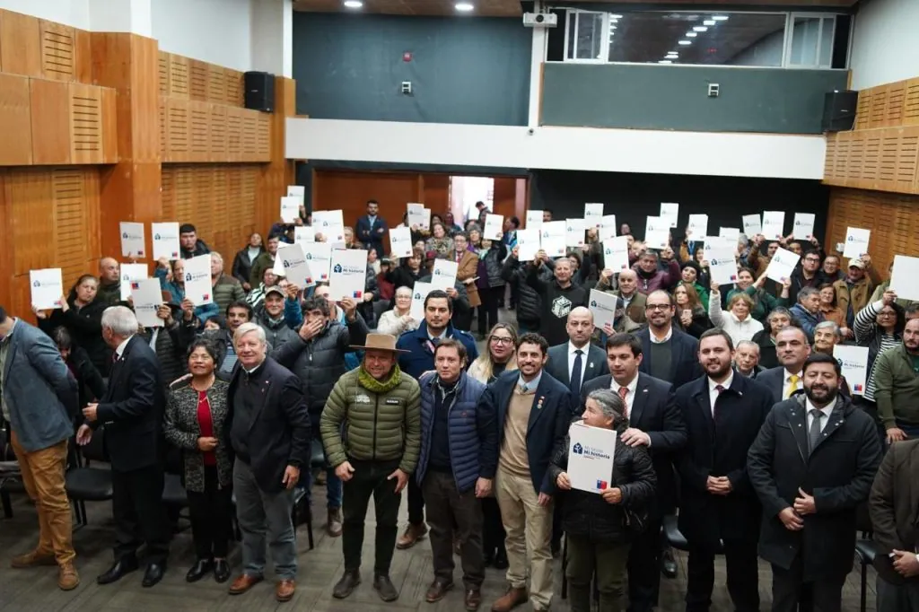 90 títulos de dominio en el Maule